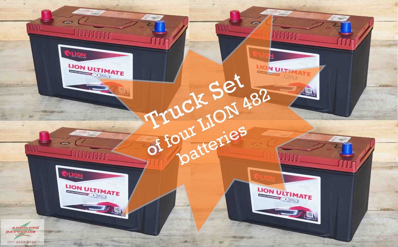 Lion 482 (N70ZZ) Truck Set of Four