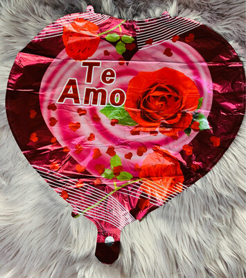 Docena Globos San Valentín 45cm