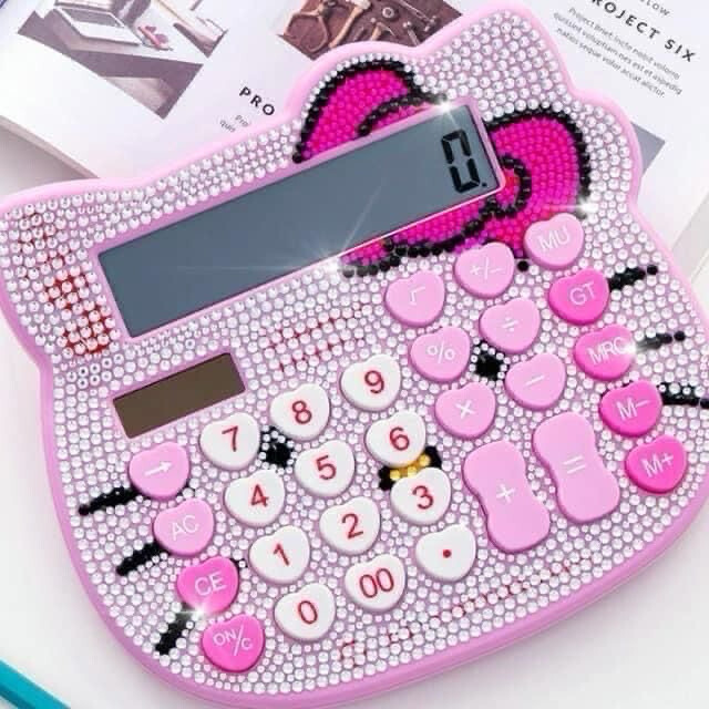 Calculadora Glitter Hello Kitty