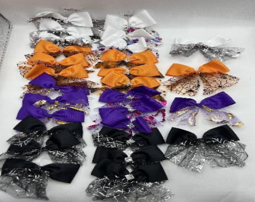 Docena Moño pasador Edición Hallowen mod 12