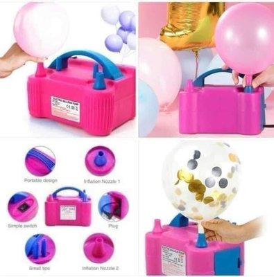 Máquina chica para inflar Globos 1 pieza