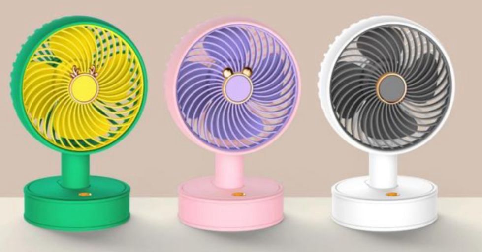 Ventilador de escritorio con base