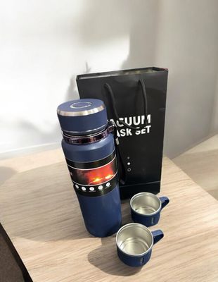 Termo Acero &amp; Tazas capacidad 1 litro Tamaño Grande