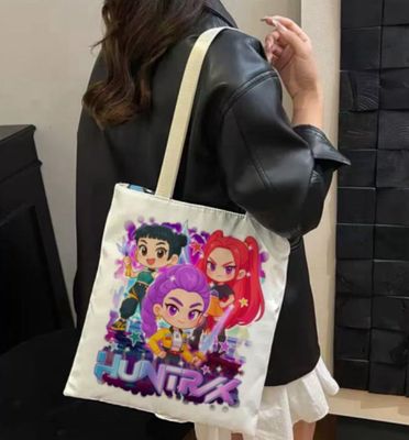 Tote Bag Kpop y personajes el estampado se envía surtido al azahar