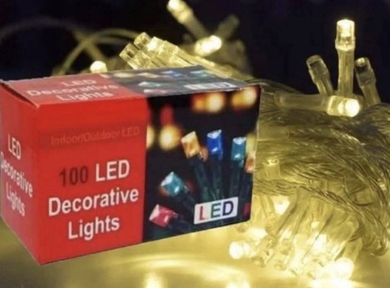 Serie led 100 luces Multicolor