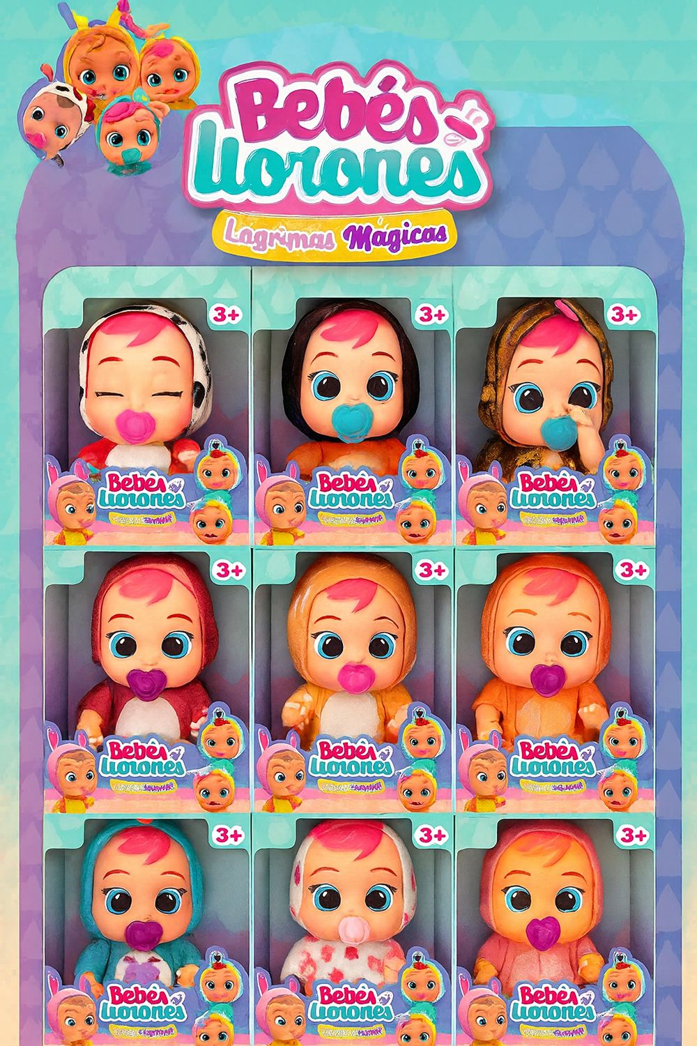 Mini Bebé Llorón 1 pieza se envía modelo surtido al azahar