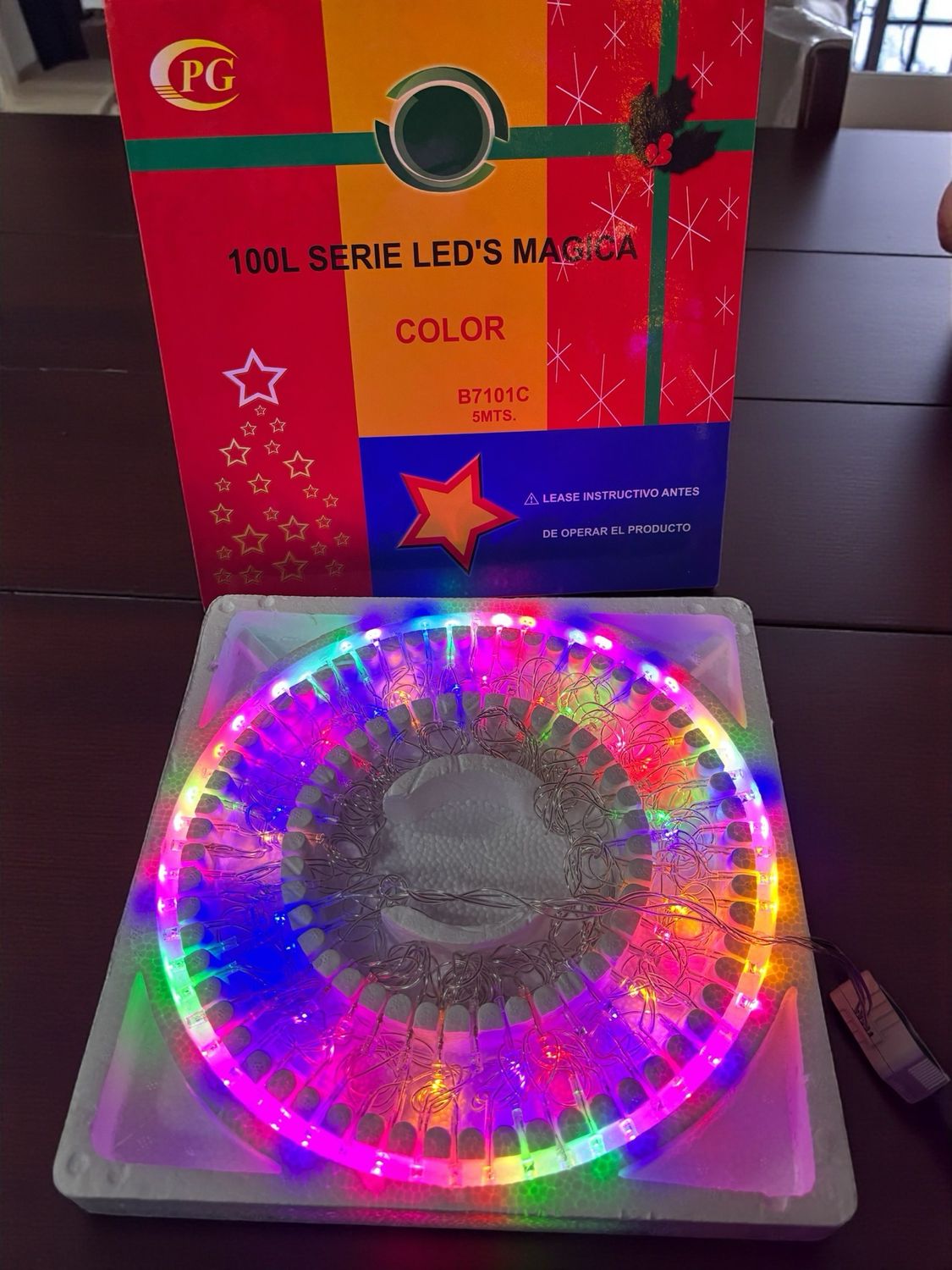 Serie led Mágica 5 metros colores