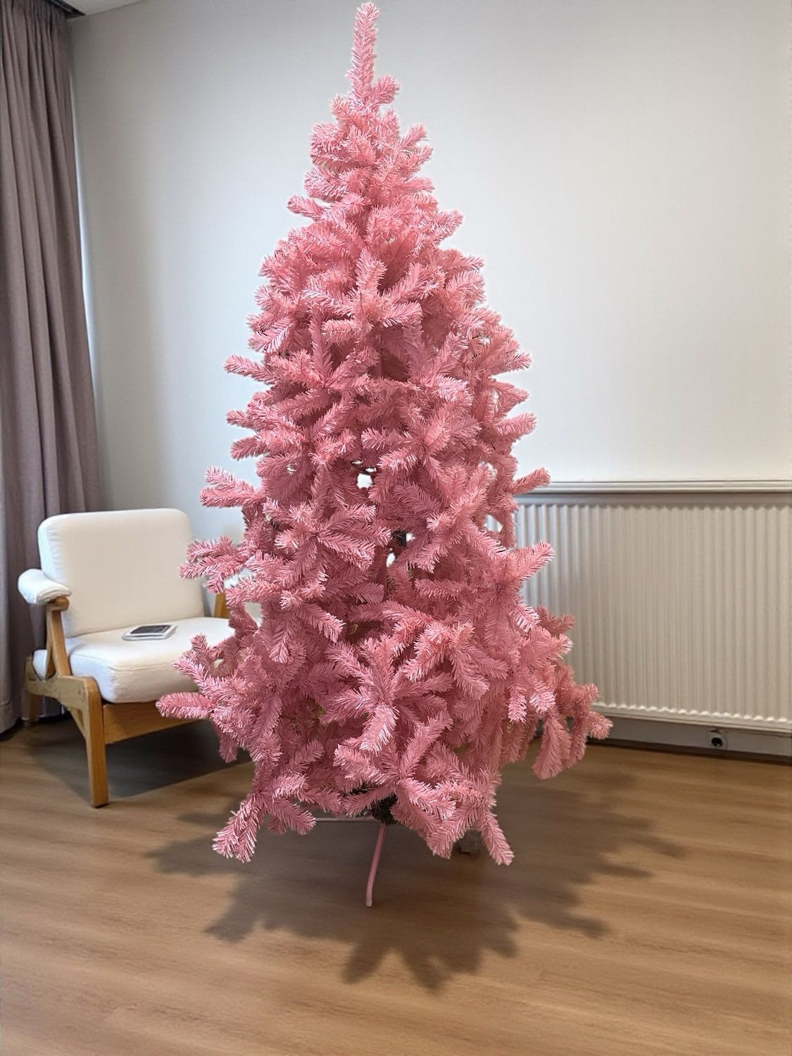 Árbol de Navidad Rosa 2.10 cm