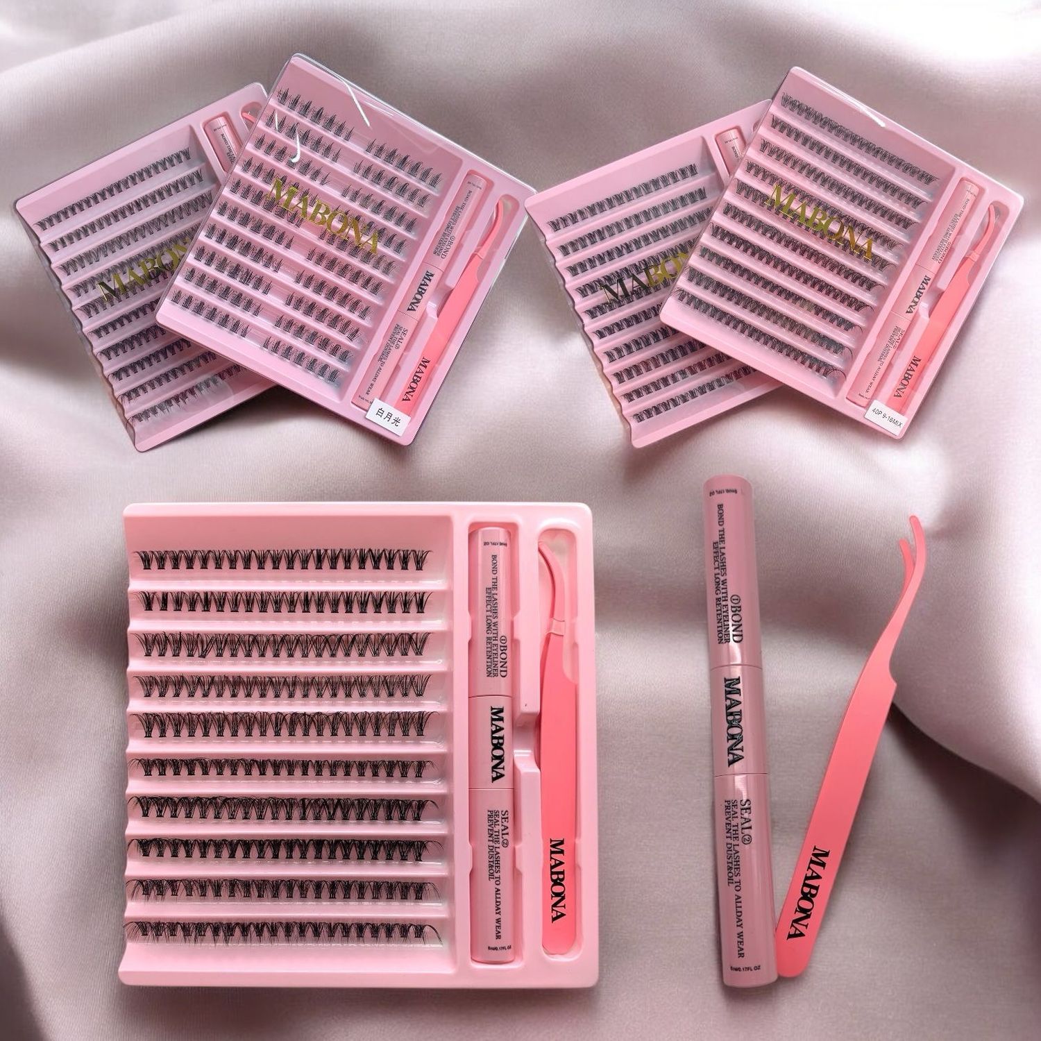 Kit pestañas grupo tipo Shein