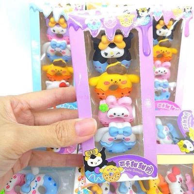 Goma sanrio set con 4 gomitas