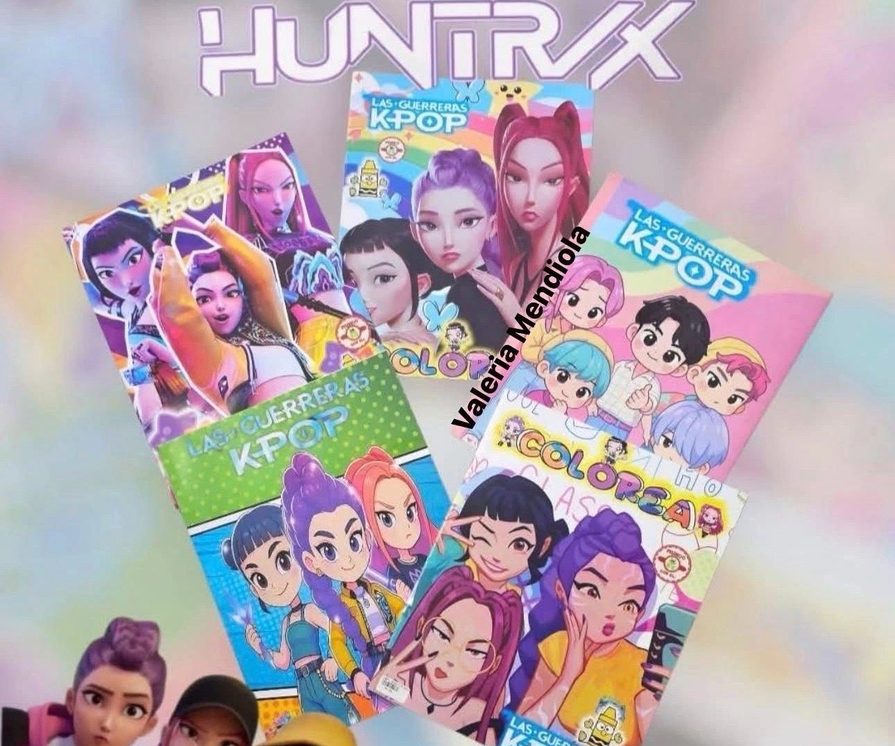 Docena Libro para colorear Guerreras Kpop