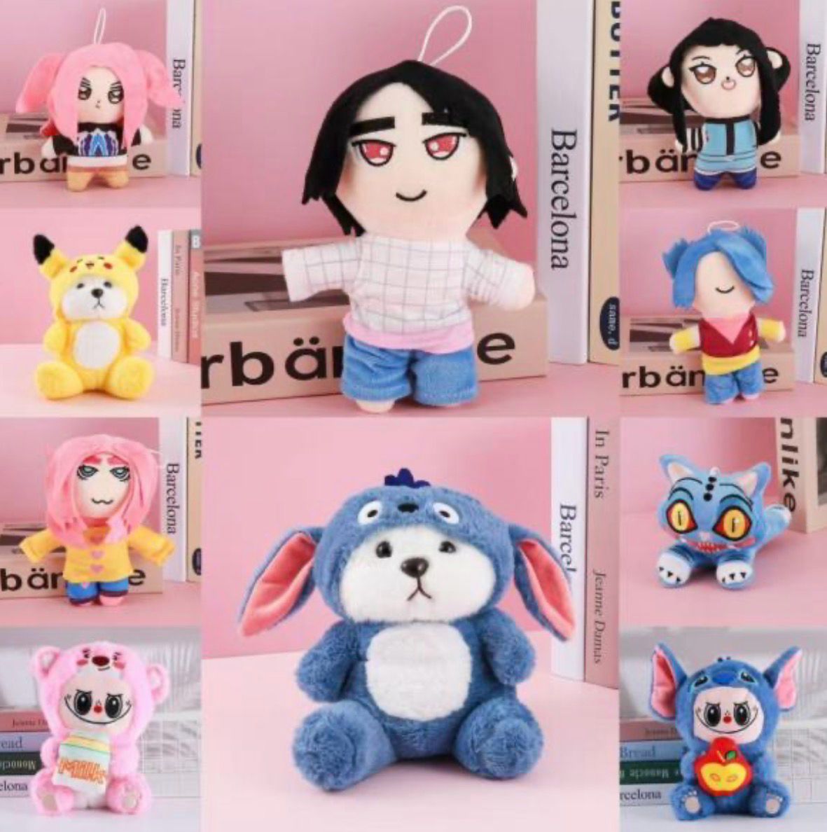 Peluche Guerreras Kpop y personajes se envía modelo surtido al azahar
