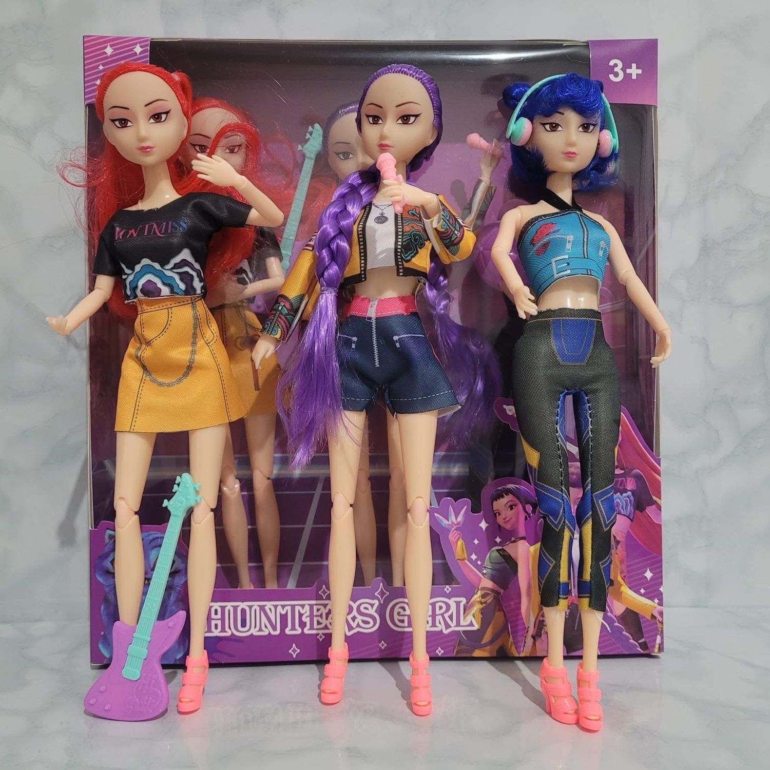 Set 3 Guerreras Kpop