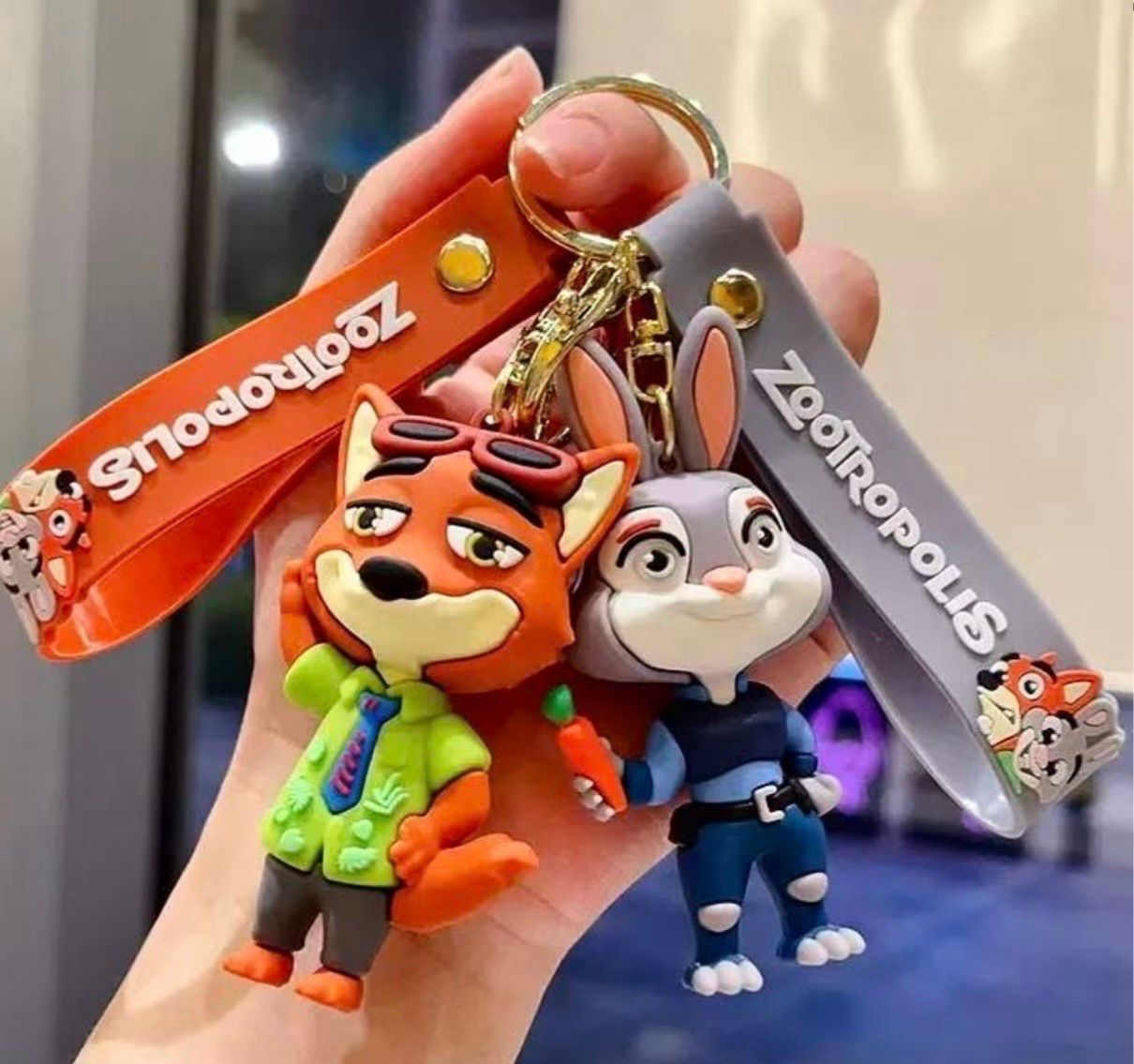 Decena Llavero zootopia