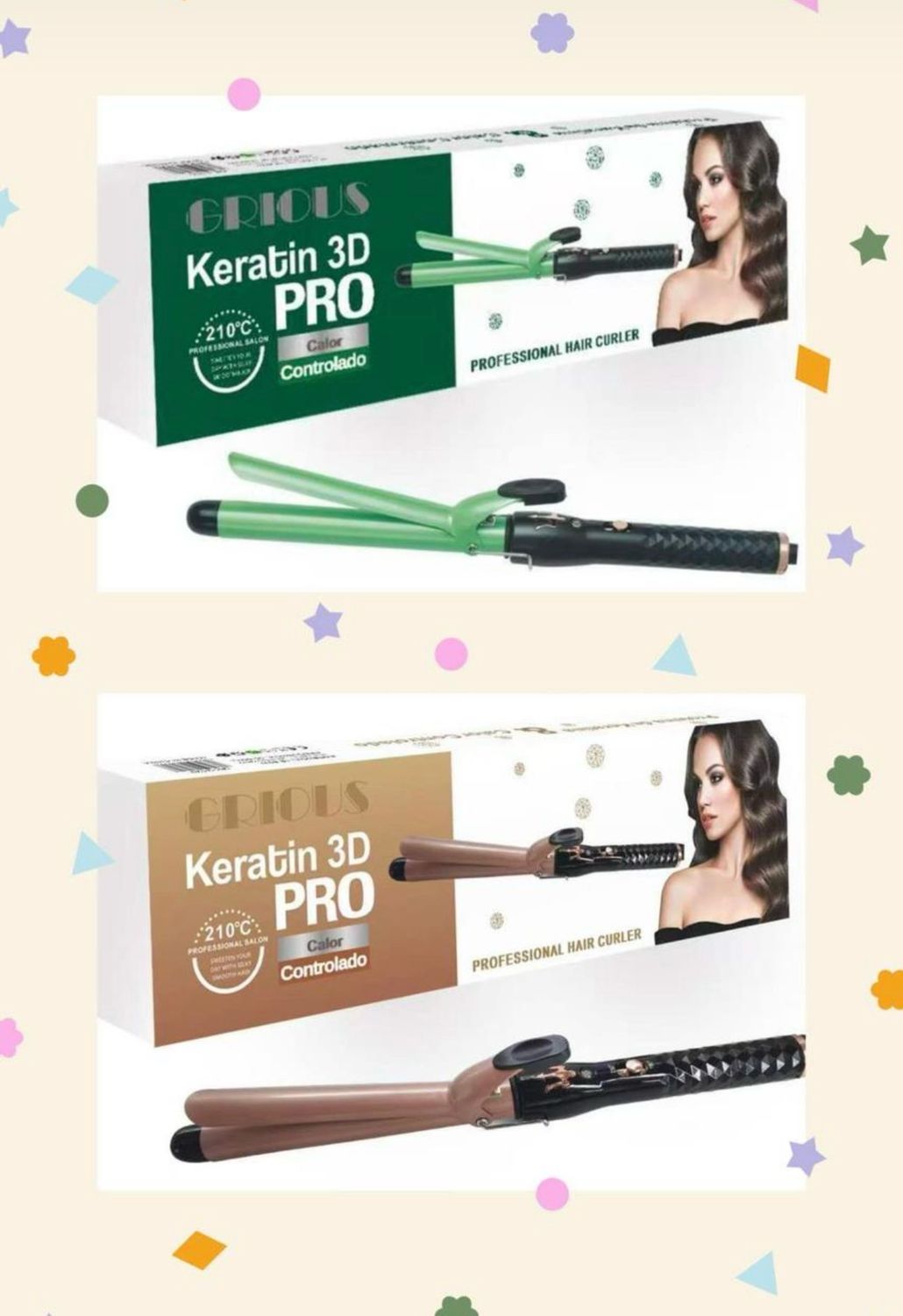 Tenaza para Rizos 1 pieza