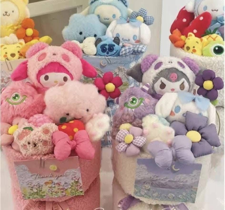 Bouquet De peluche Sanrio  Modelo Liso