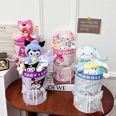 Ramo Bouquet Peluche Sanrio Perlas Kawaii Regalo
