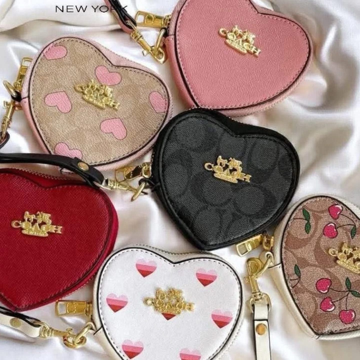 Monedero Coach Corazón