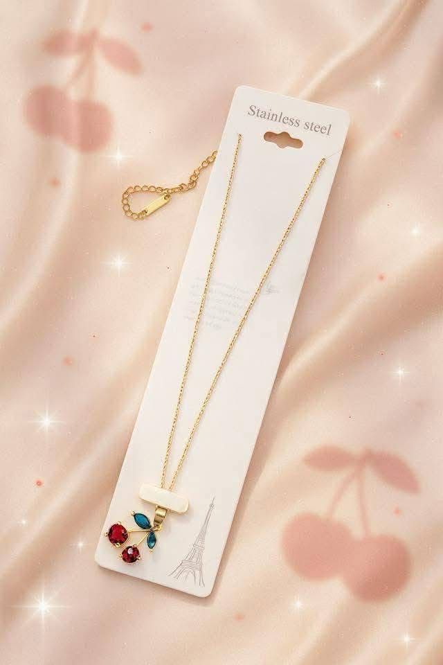 Docena Collar cereza