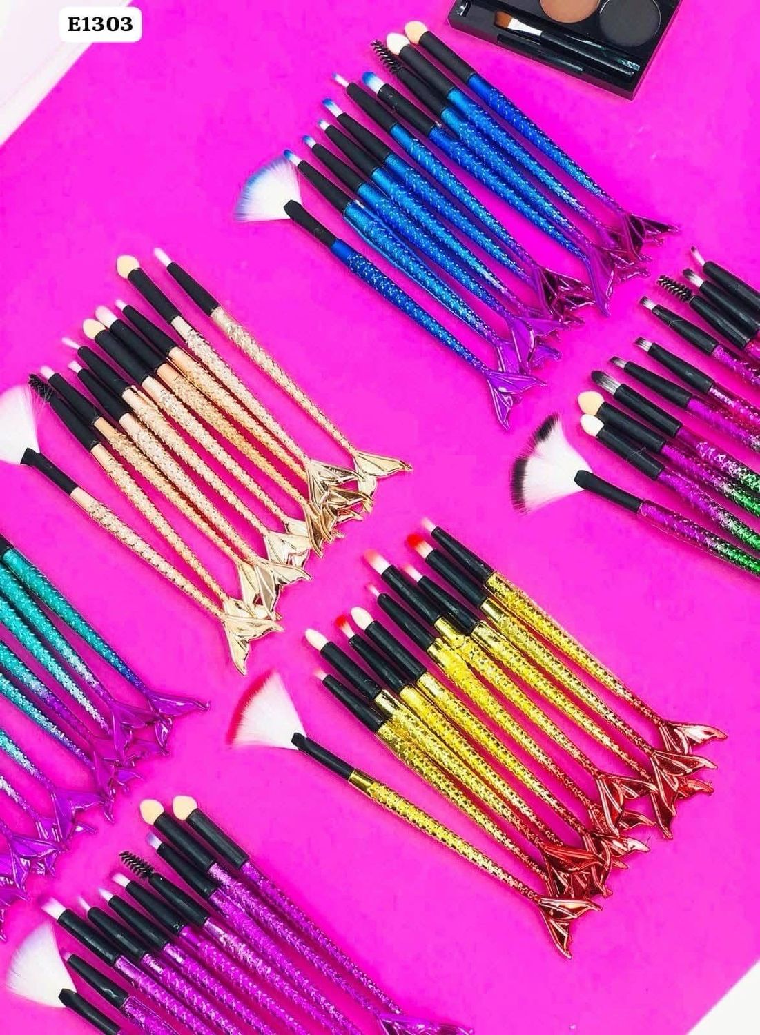 Set de Brochas Cola de sirena 10 piezas