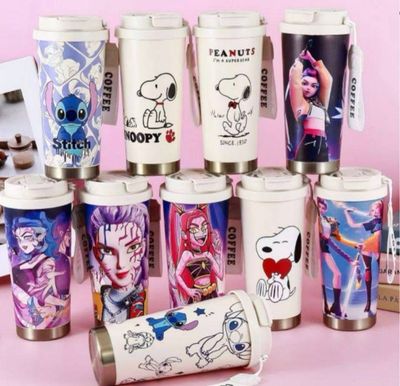 Termo Acero Inoxidable Personajes Variados