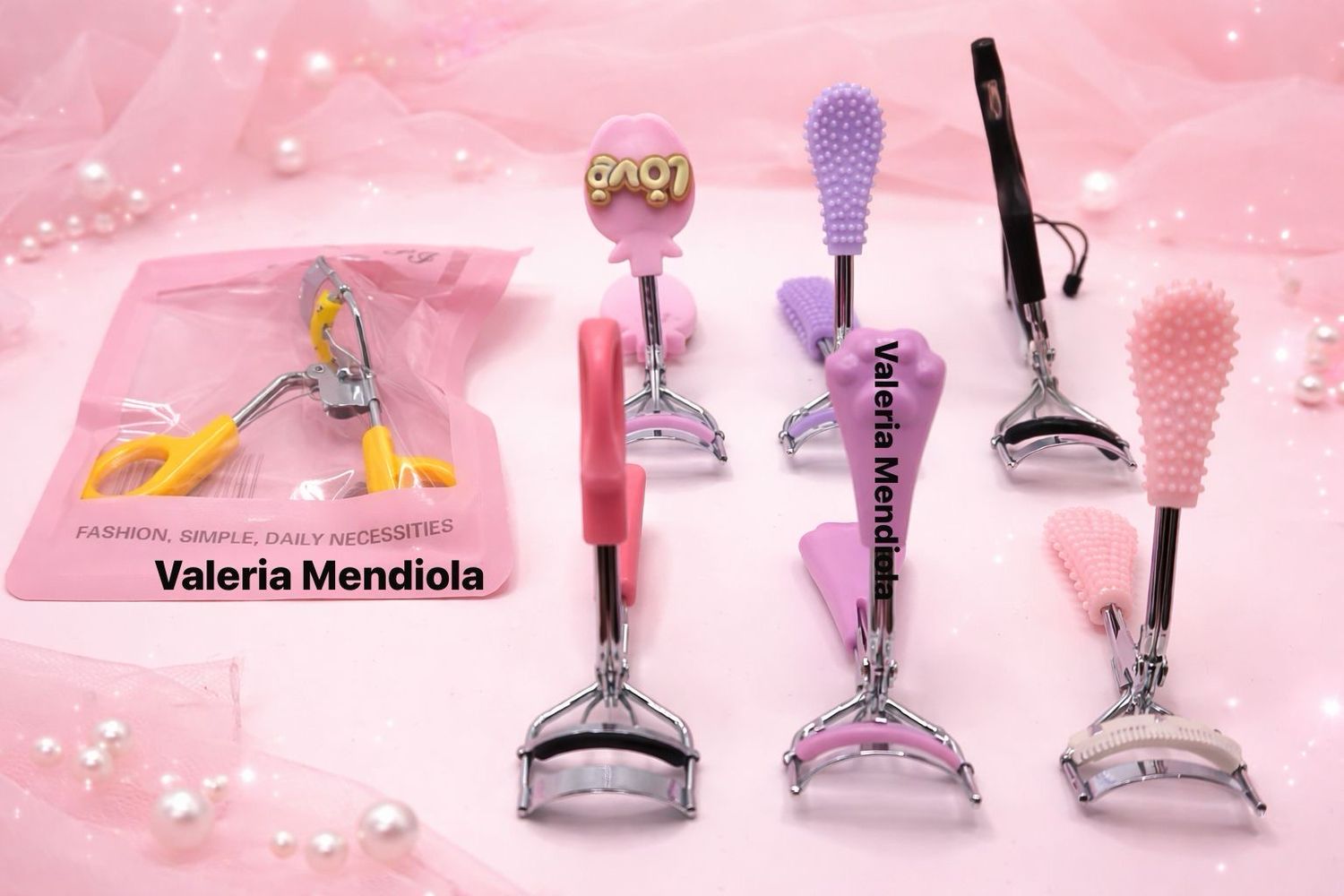 Rizadores de Pestañas Modelos Variados Docena