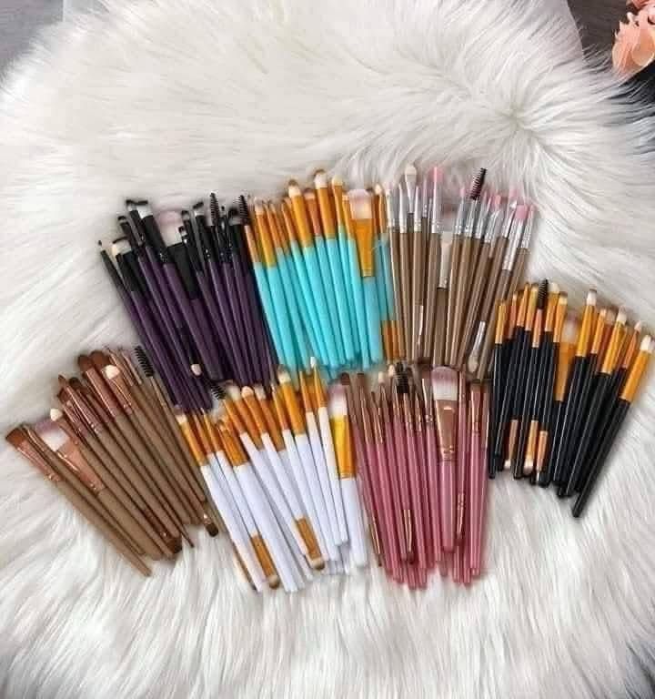 Brochas 20 piezas para sombras
