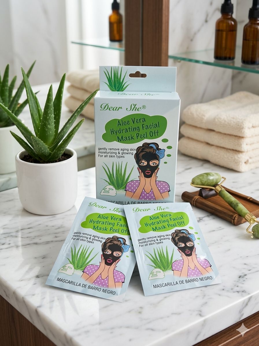 Paquete 10 mascarillas Peel off de Aloe Vera
