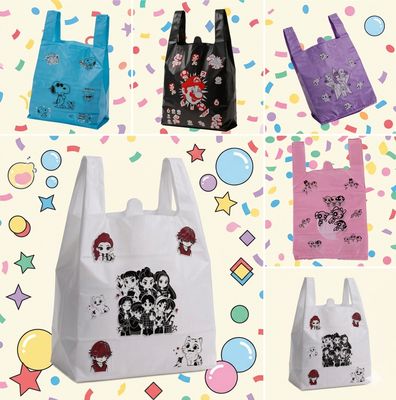 Paquete 40 Bolsa De plástico de personajes surtidos Tamaño Grande