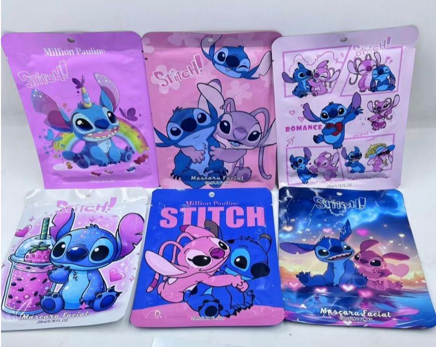 Paquete 10 Mascarillas Stitch