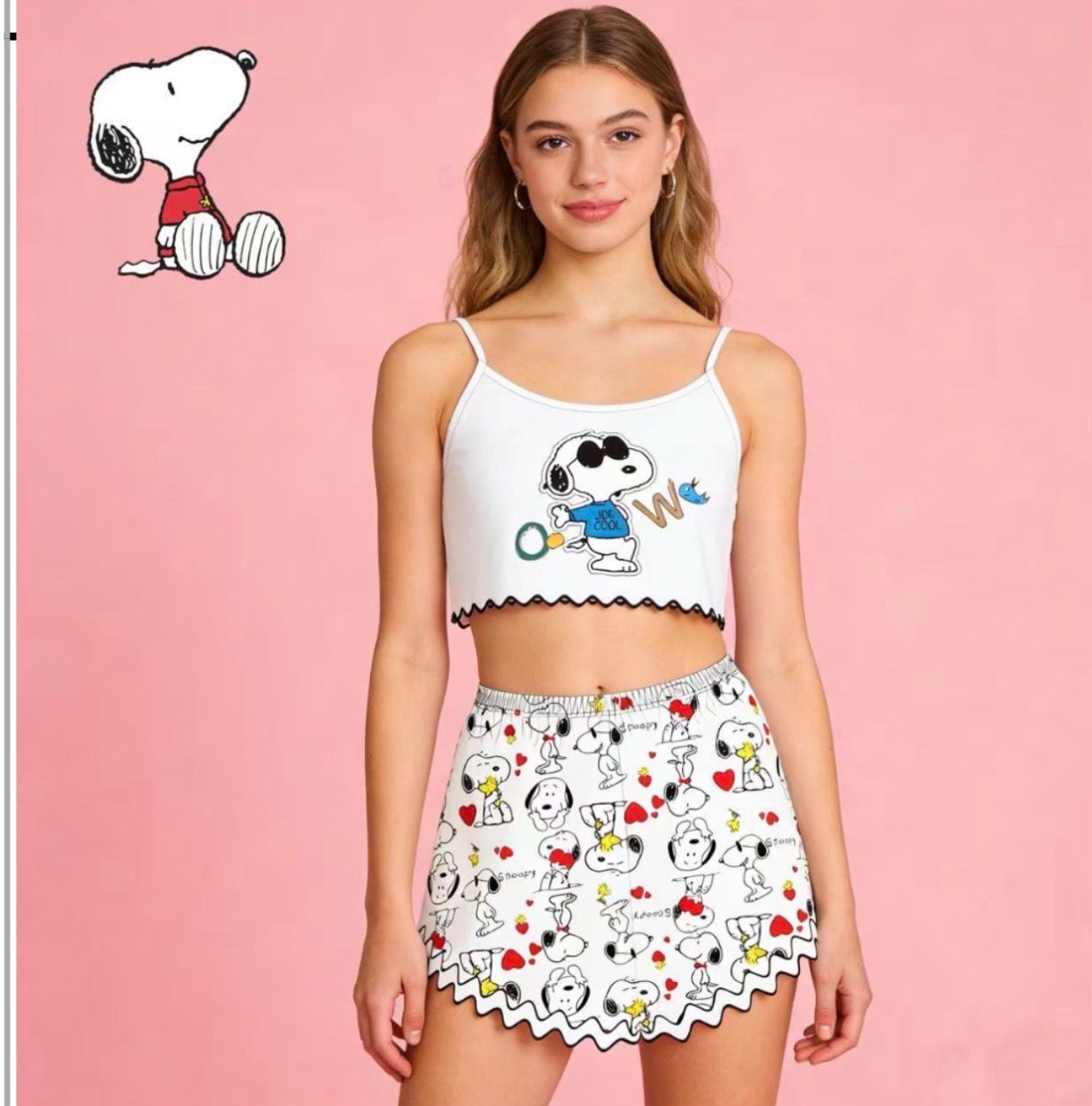Coordinado Pijama Short de Personajes se envía surtido al azahar