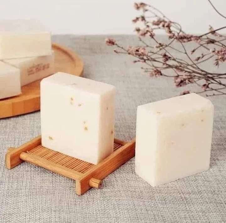 Jabón Arroz Docena 12 Piezas Limpieza Facial Natural