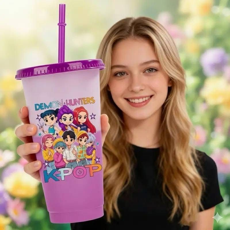 Vaso Mágico Guerreras Kpop &amp; Snoopy, Mario y chicas se envía el modelo Surtido