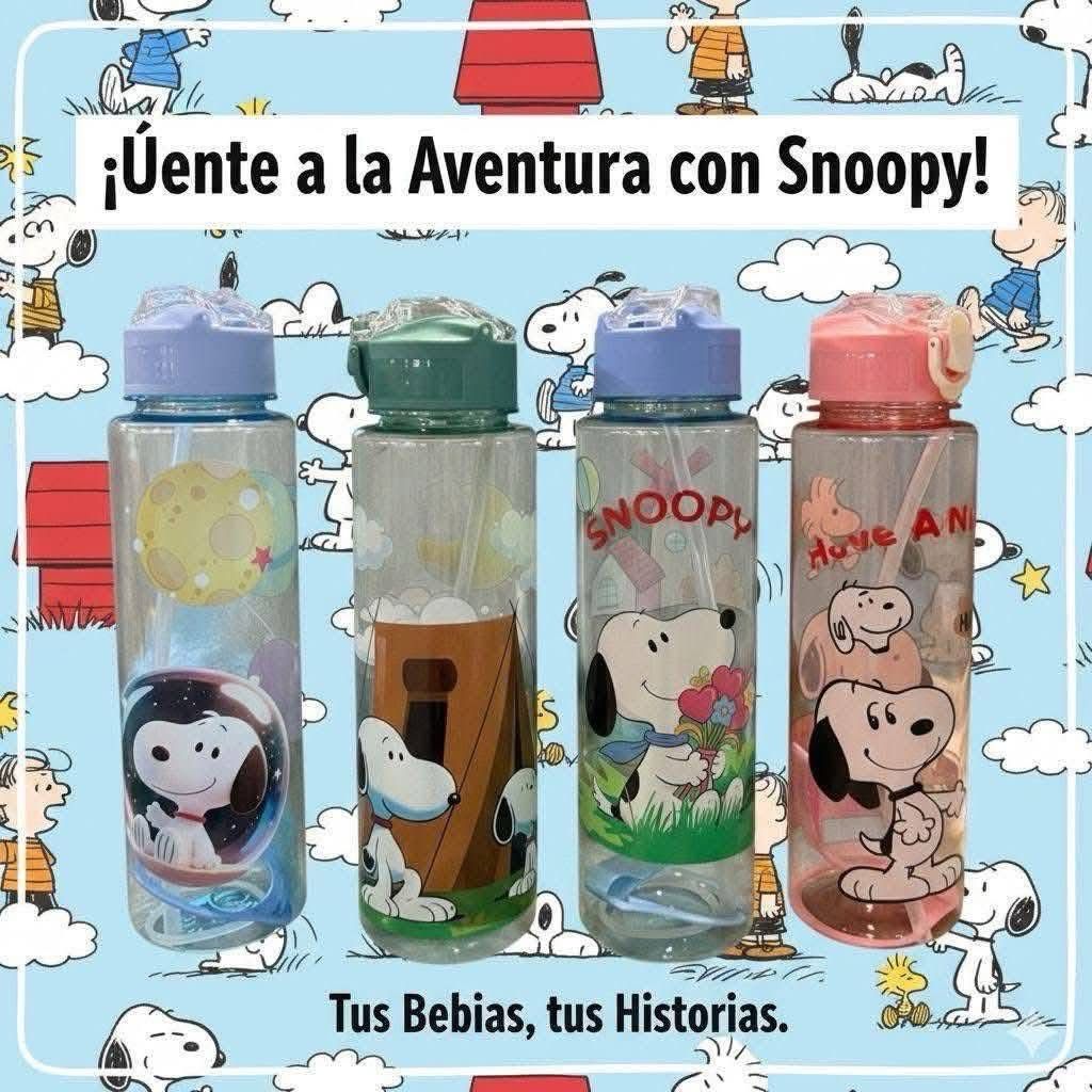 Botella Snoopy 900ml