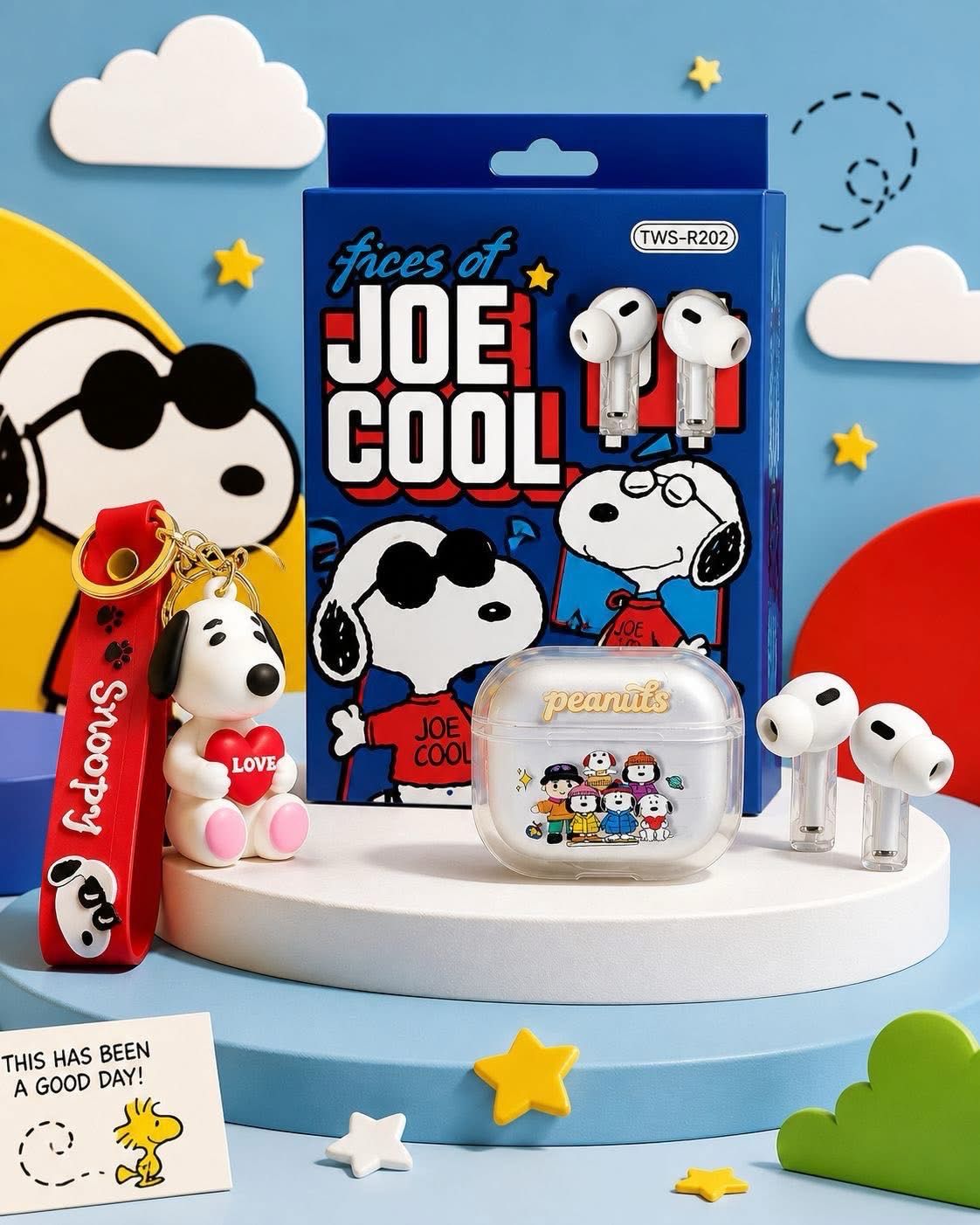 Audífonos Inalámbricos Snoopy
