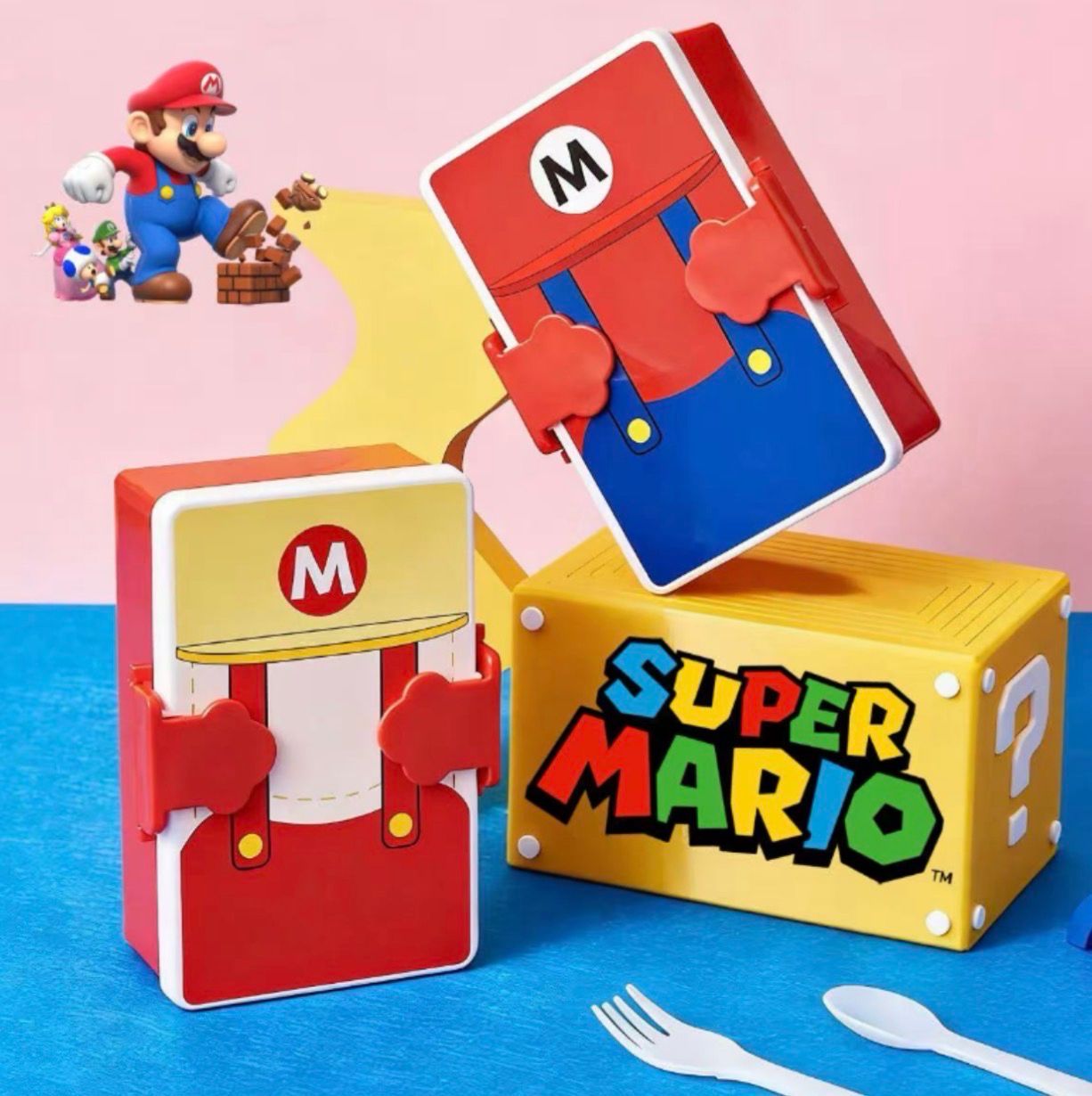 Box Lunch Mario 1 pieza