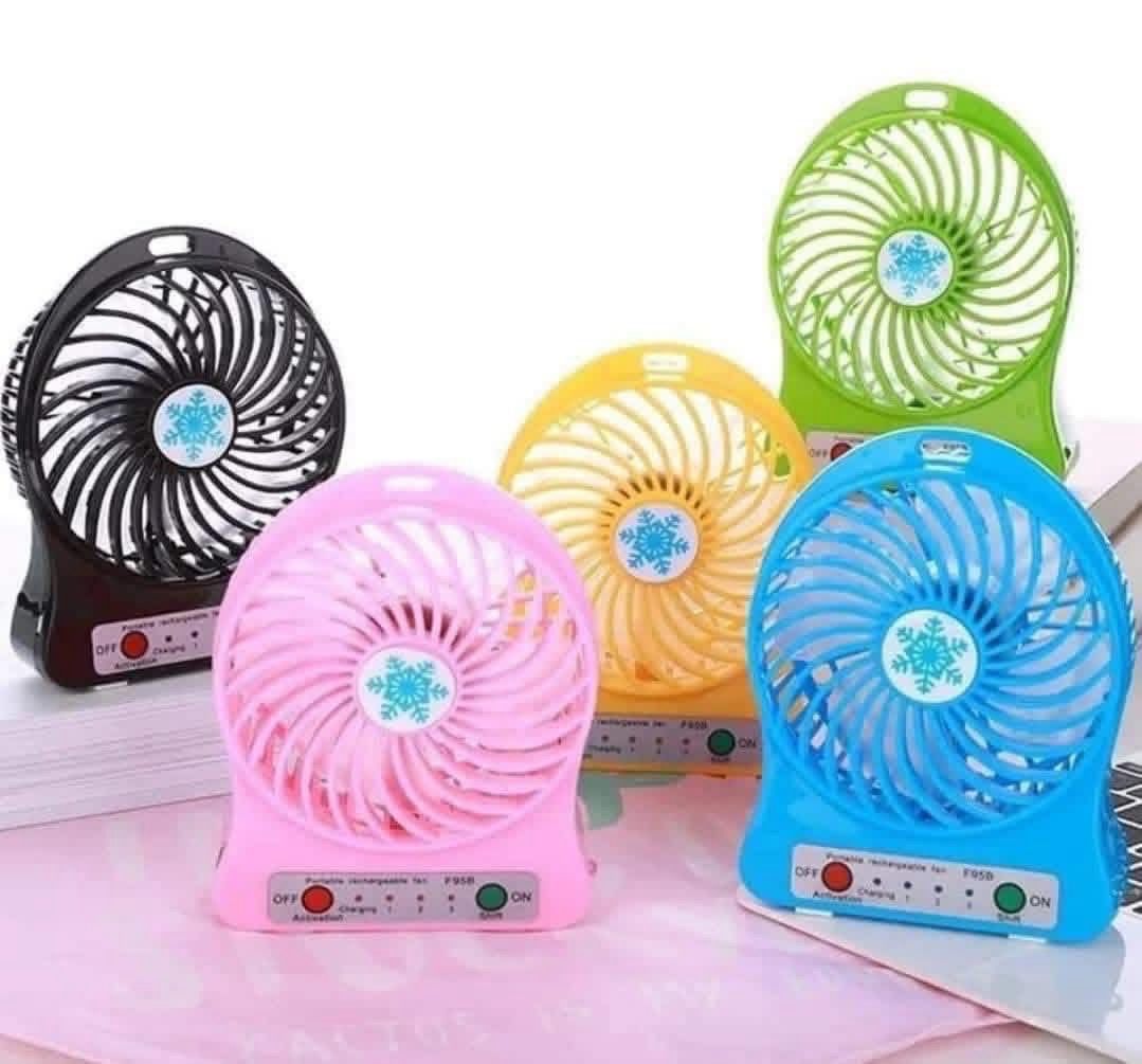 Ventilador portátil recargable