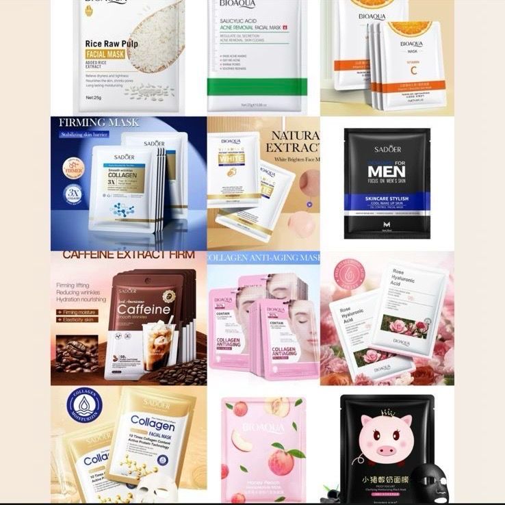 Paquete 10 mascarillas surtidas