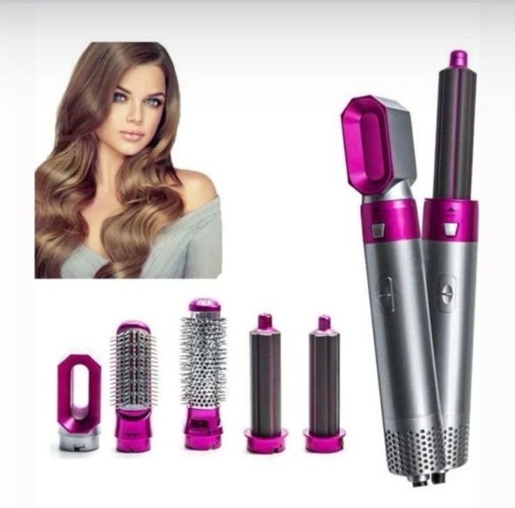 Cepillo Profesional 5 en 1 Rizador Alisador