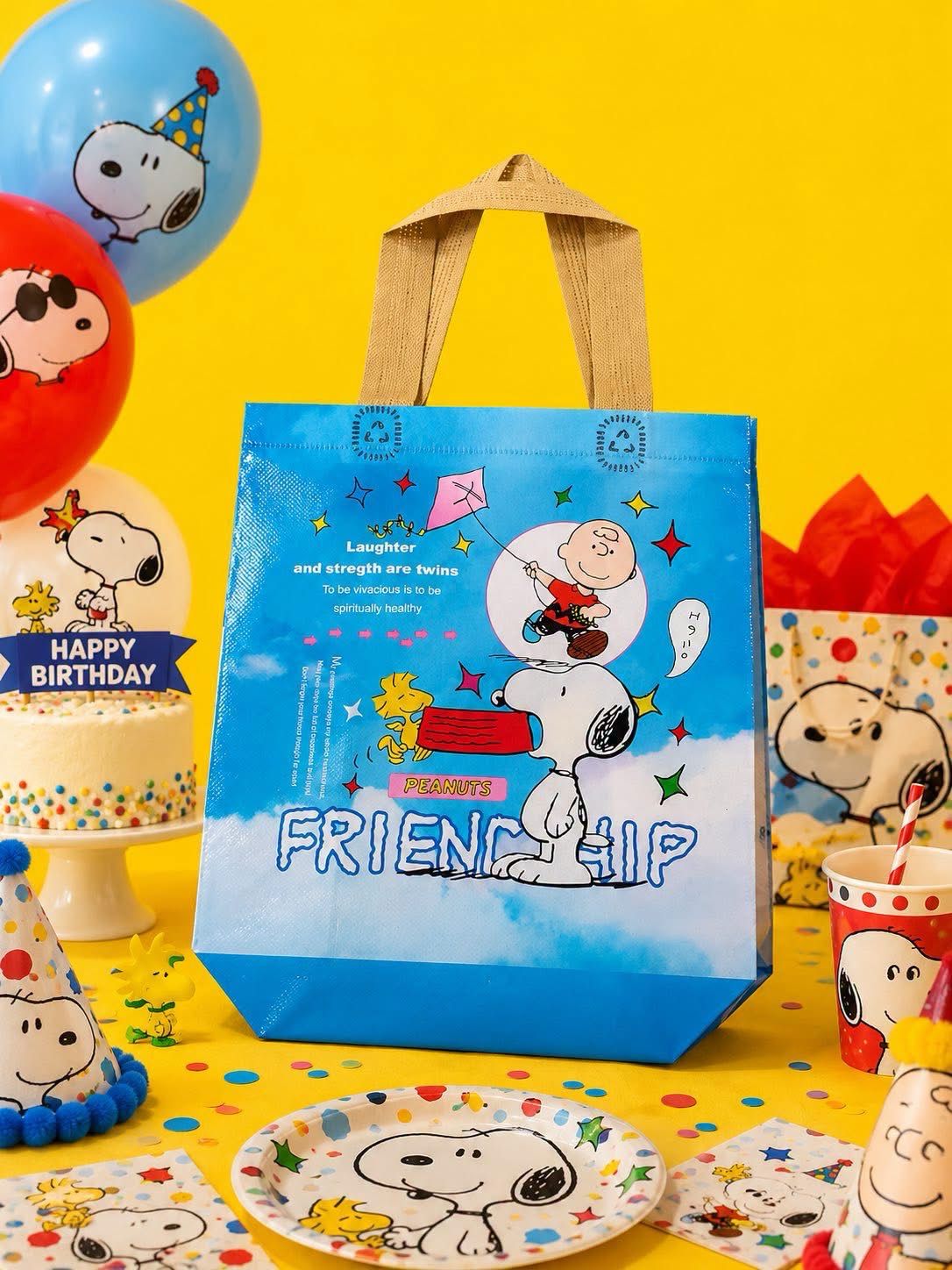 Docena Bolsa Ecológica Snoopy