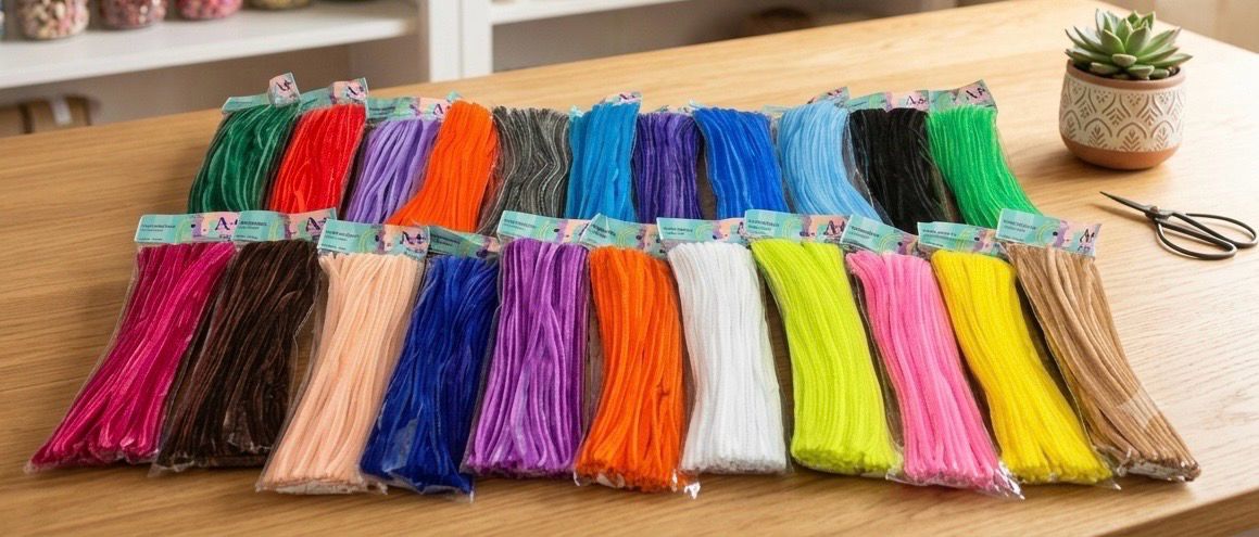Paquete limpia pipas Se envía el color surtido al azahar