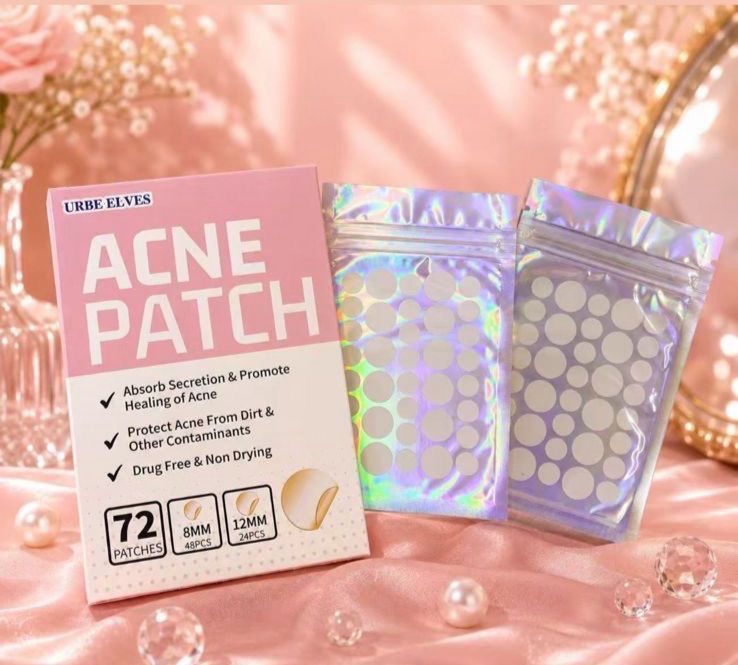 Parches para Acné transparentes Paq 2 plantillas
