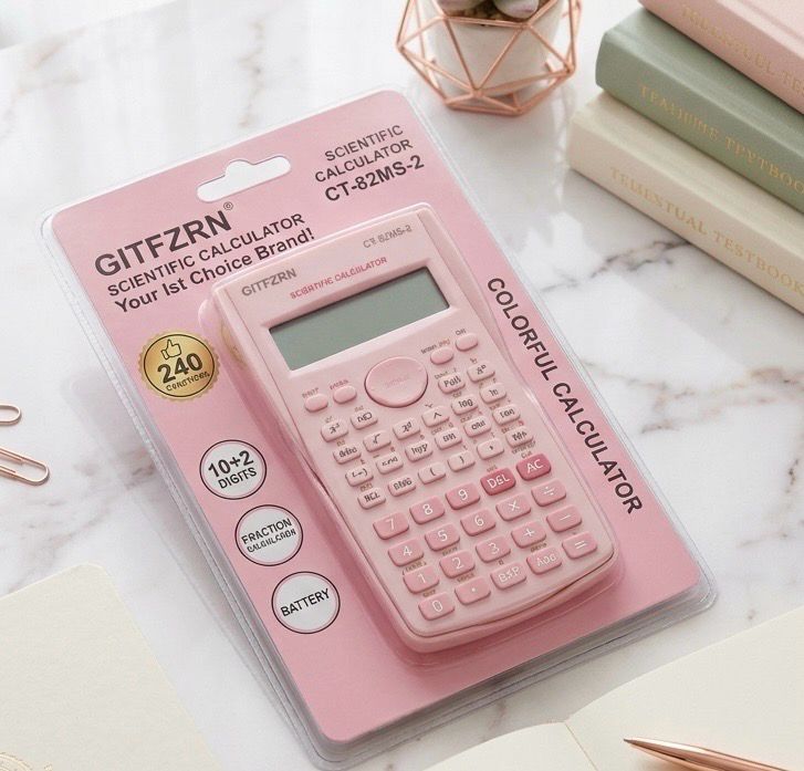 Calcualadora científica se envía color surtido al azahar