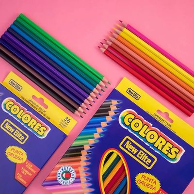 Docena colores de madera
