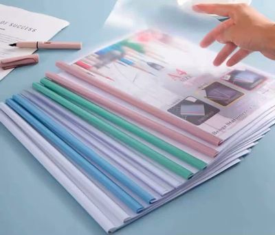Folder de Costilla colores pastel paq con 10