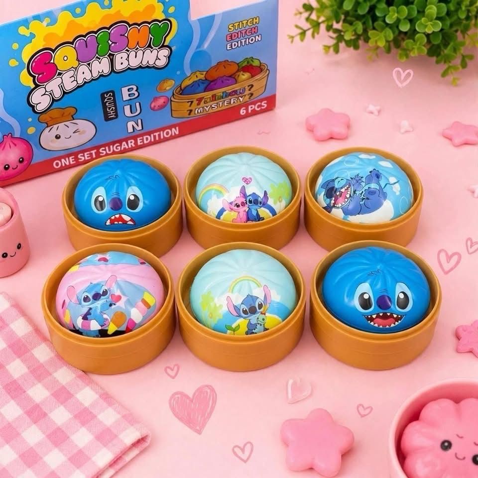 Dumpling Squishy Personajes Surtido