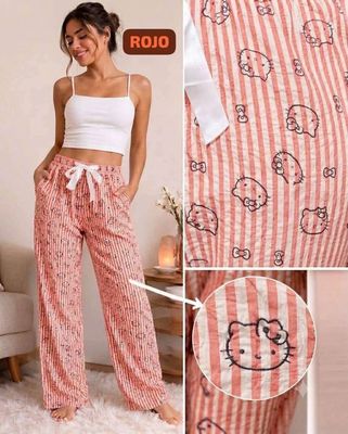 Pantalón Corte Recto Hello Kitty Paq 10pz