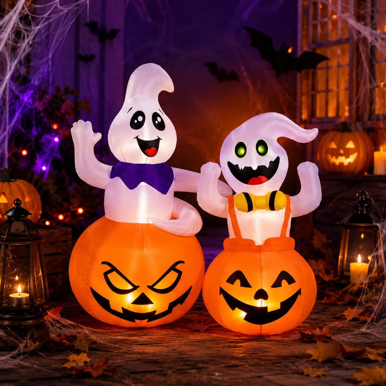 Inflable Hallowen Fantasmas 1.30 x 1.20m