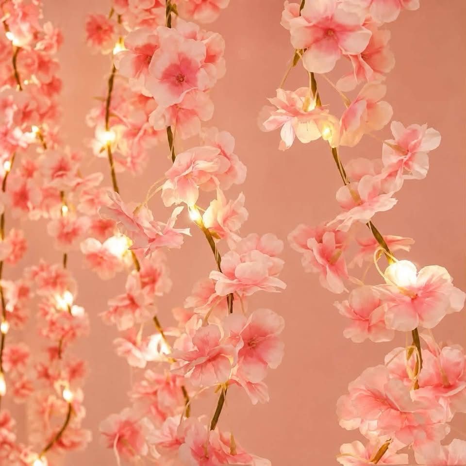 Guirnalda Flor de Cerezo 2 mts