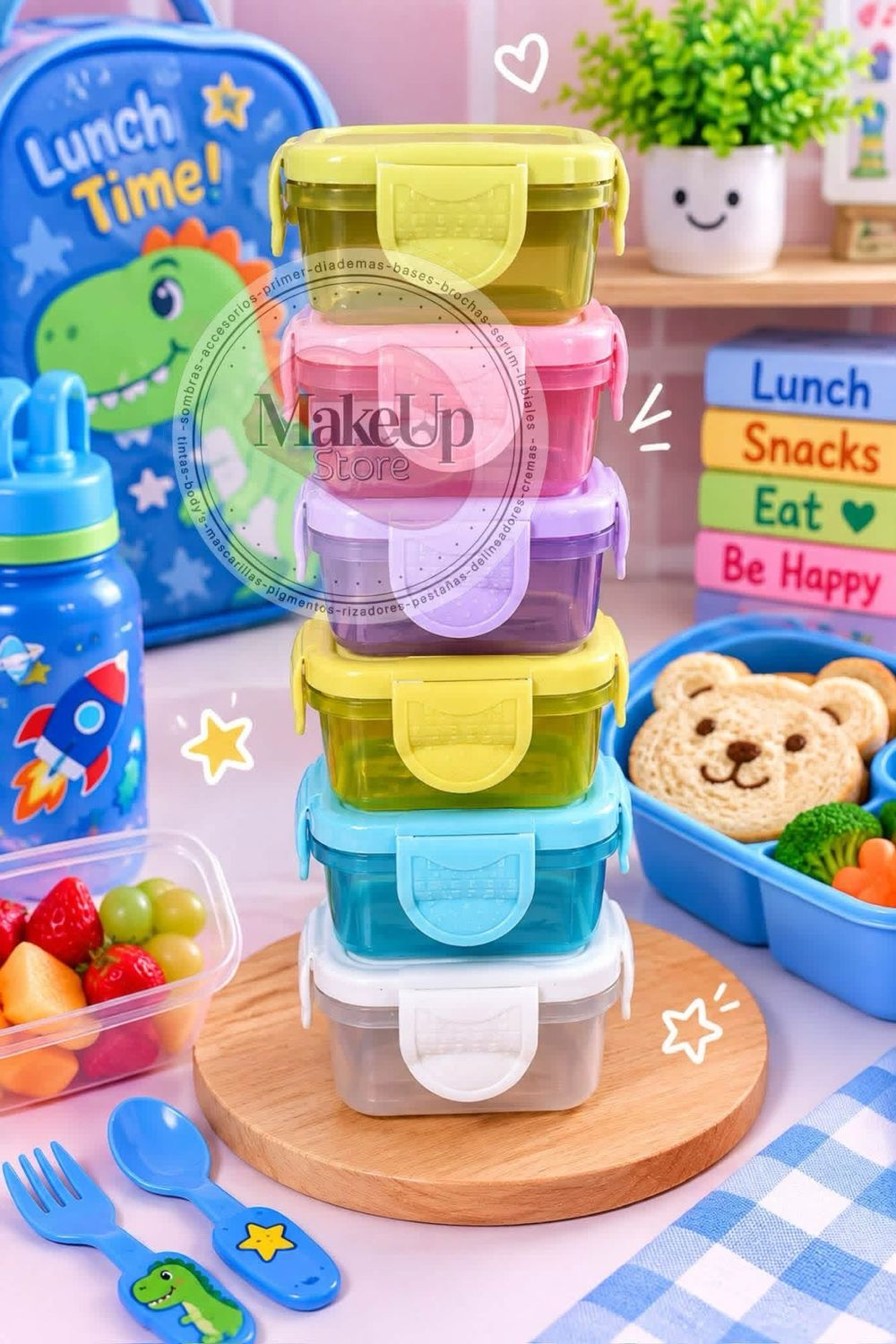 6pz Botecitos Mini para Lunch